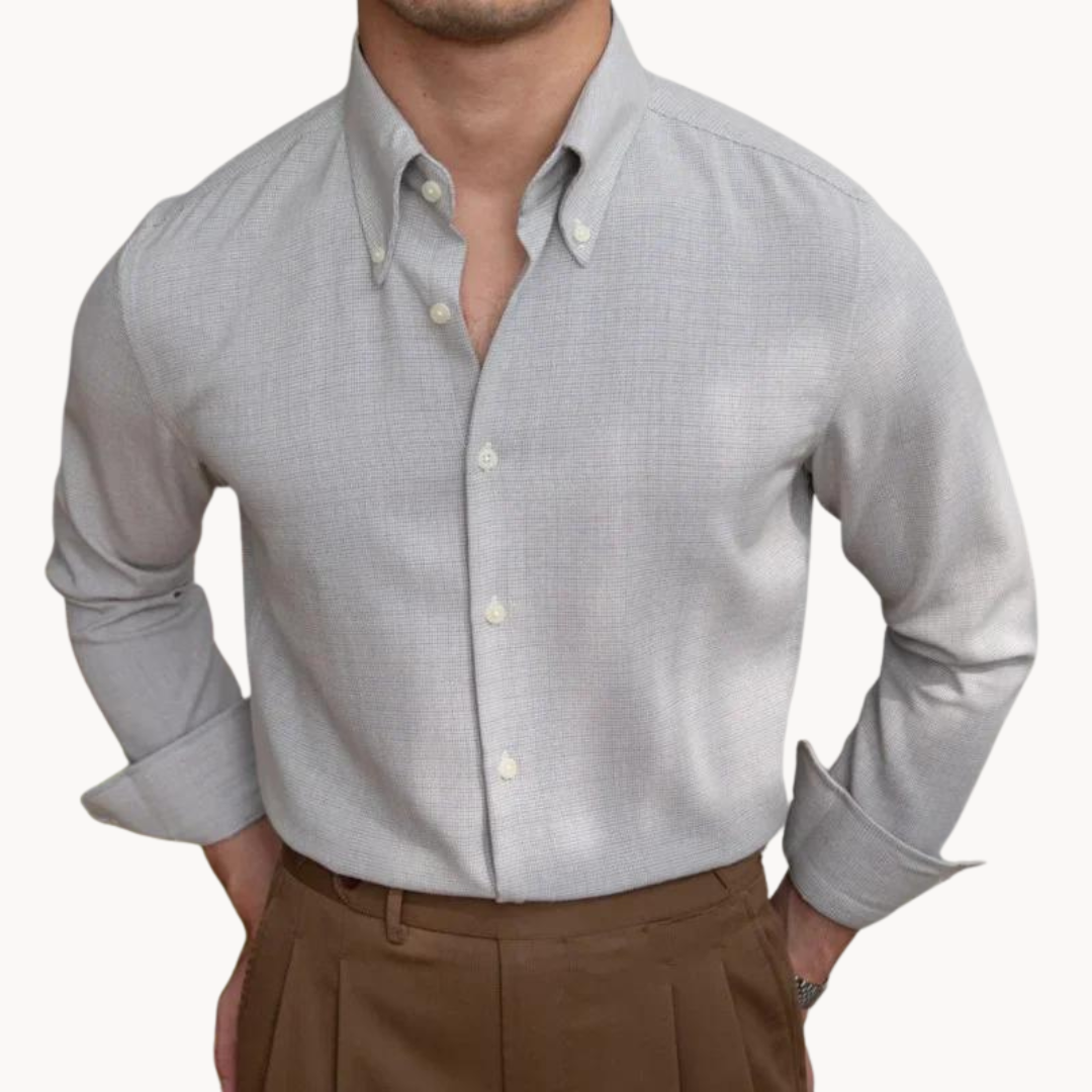 Classic Comfort Fit Button Down Shirt
