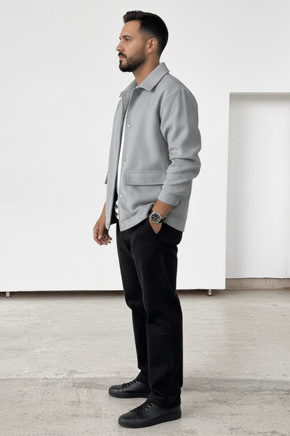 Relaxed Fit Mens Casual Blazer