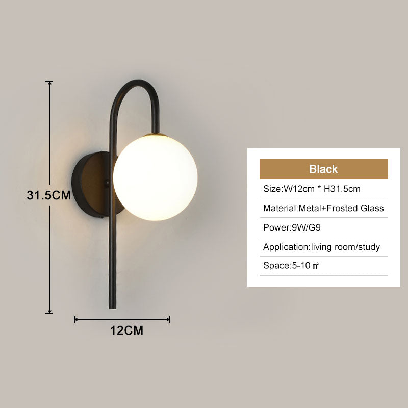Modern LED Indoor Wall Light Fixtures for Home