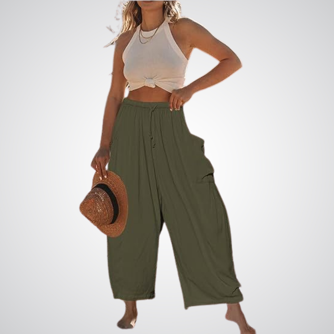 Relaxed Fit Comfortable Women's Pants