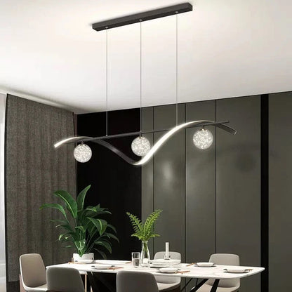 Luxurious Crystal Drop Ceiling Light - OutfitLondon