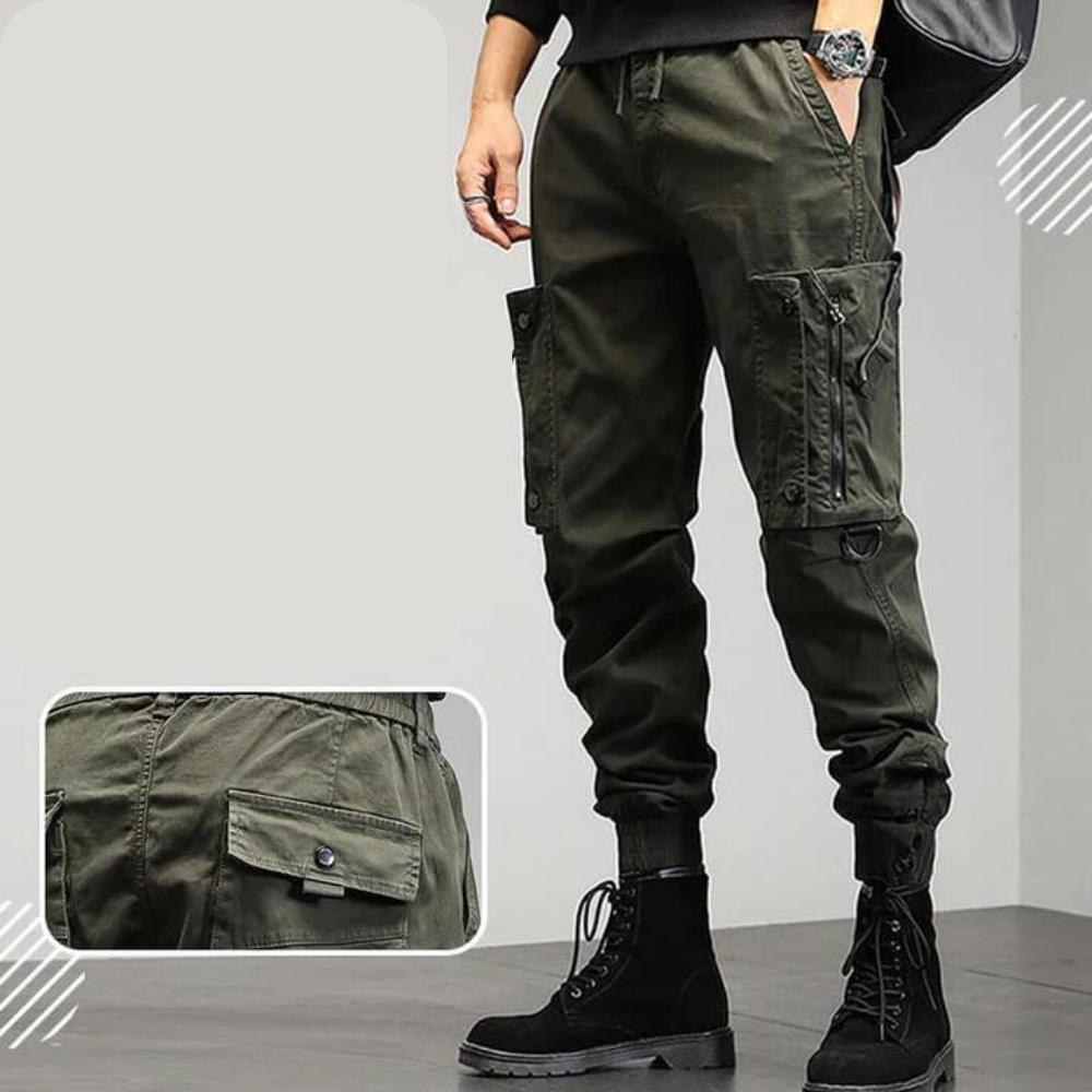 Relaxed Fit Casual Cargo Pants for Daily Wear - OutfitLondon