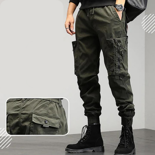 Relaxed Fit Casual Cargo Pants for Daily Wear - OutfitLondon