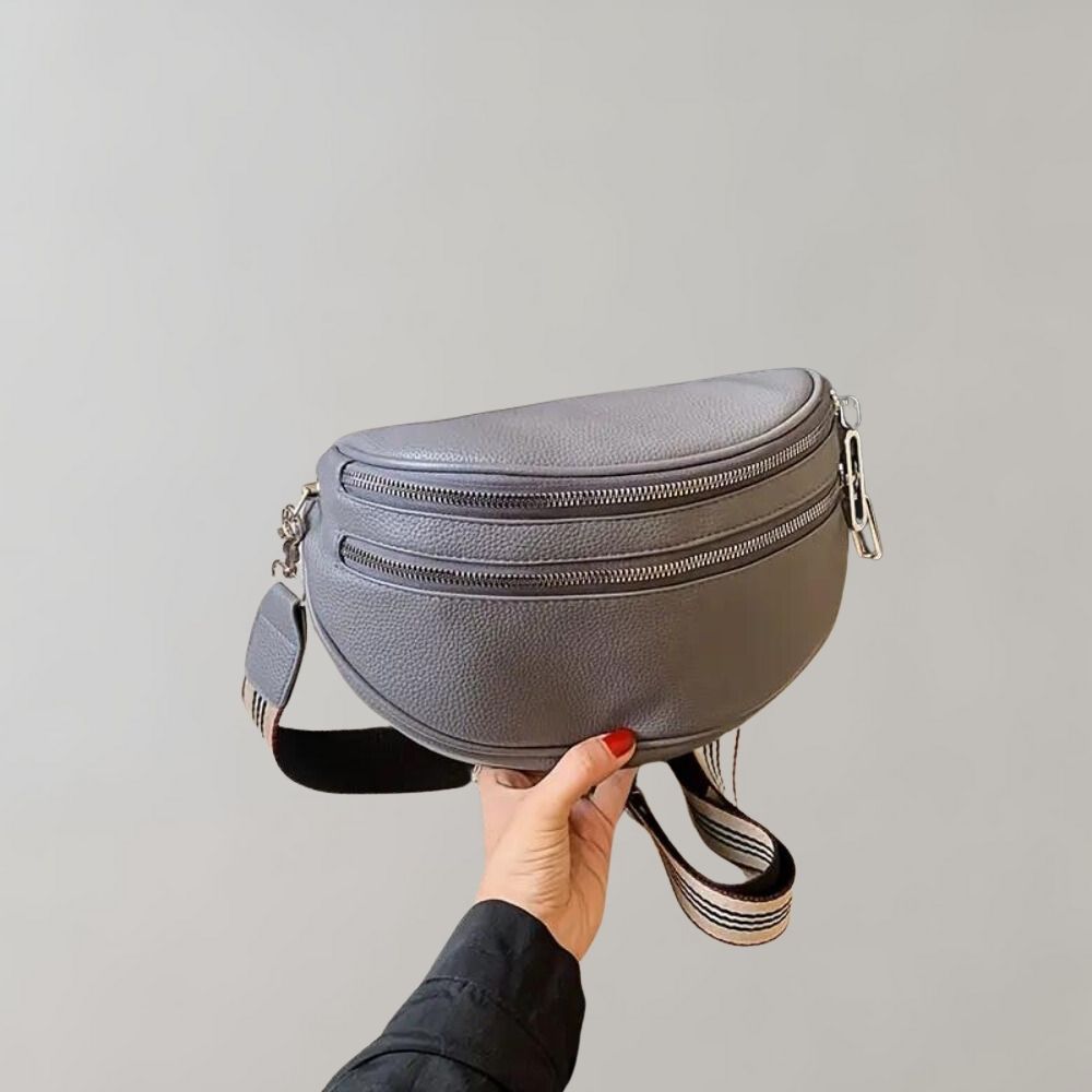 Fashionable Dual Zip Mini Purse