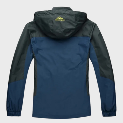 Waterproof Men's Windbreaker Jacket with Hood