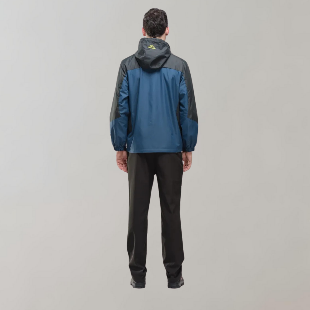 Waterproof Men's Windbreaker Jacket with Hood