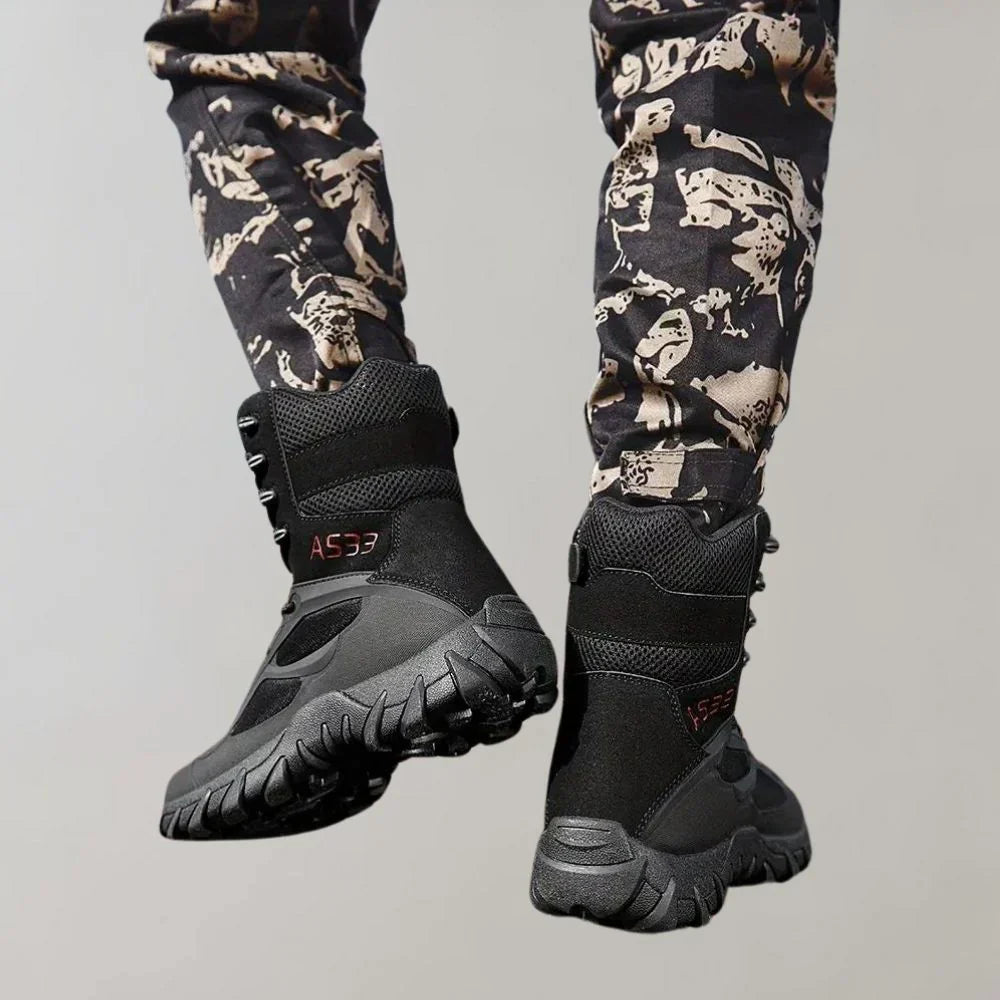 Tall Waterproof Hiking Boots for Men