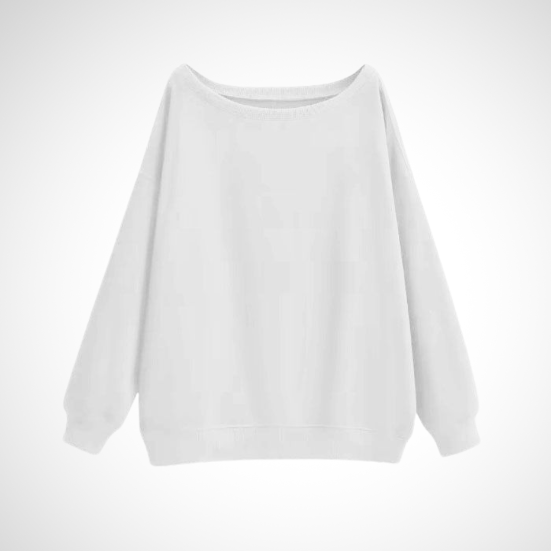 Relaxed Fit Crew Neck Winter Sweater