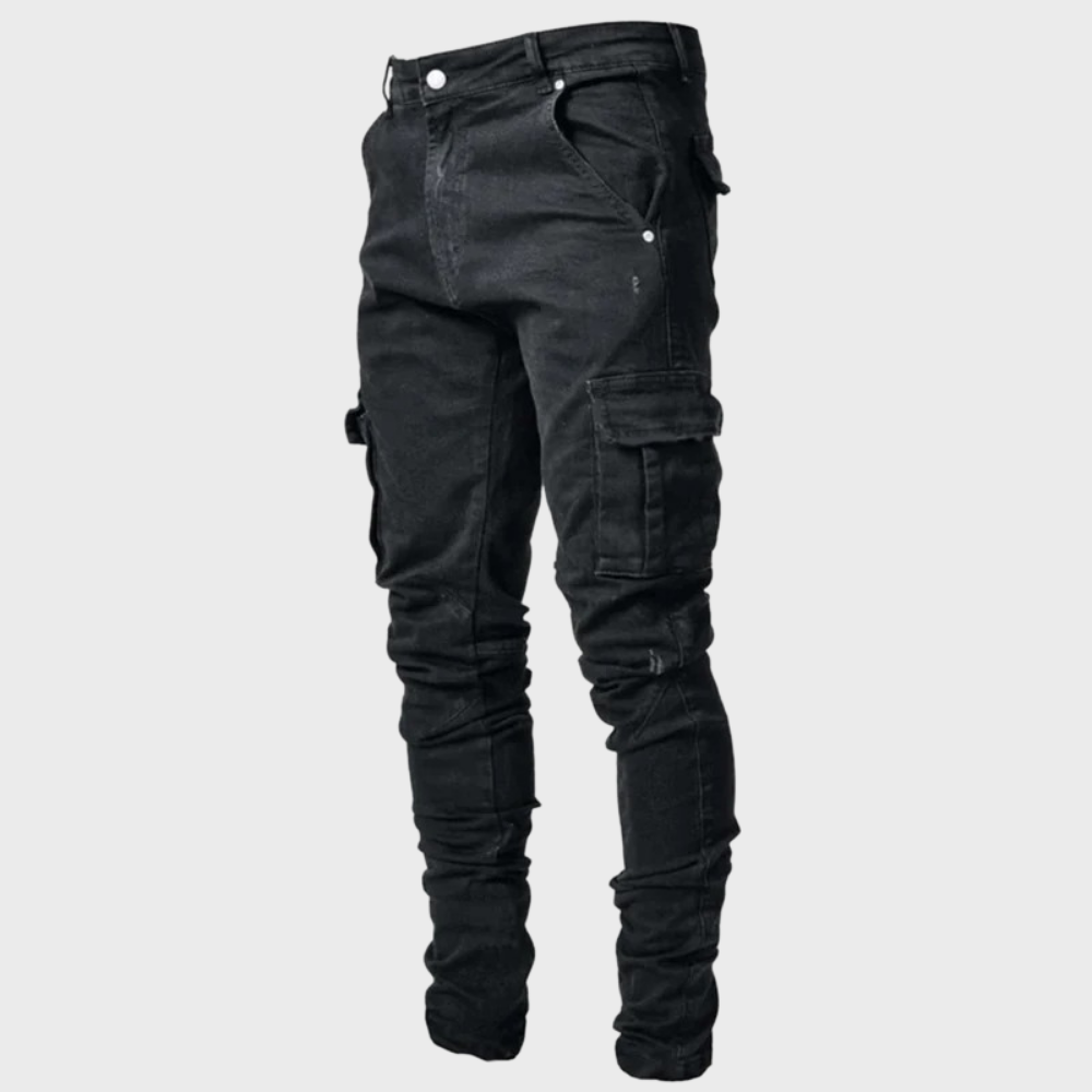 Men's Relax Fit Stretch Jeans: Soft & Extremely Comfortable - OutfitLondon
