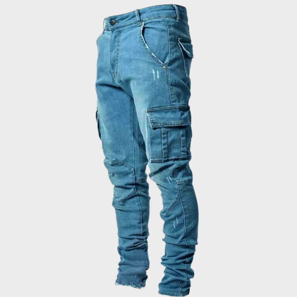 Men's Relax Fit Stretch Jeans: Soft & Extremely Comfortable