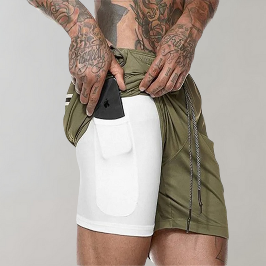 Sporty Men's Performance Running Shorts - OutfitLondon
