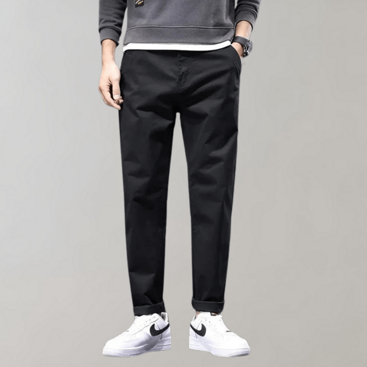 Relaxed Fit Mens Chino Pants