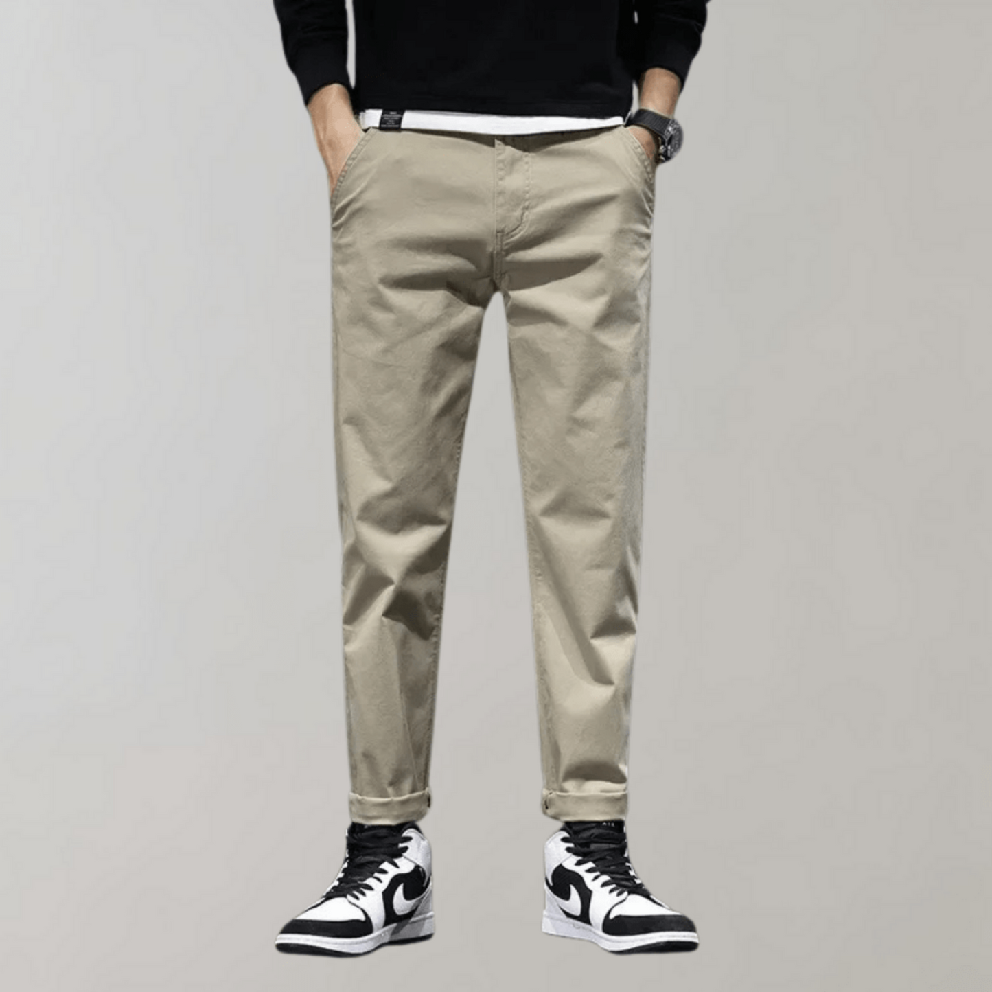 Relaxed Fit Mens Chino Pants