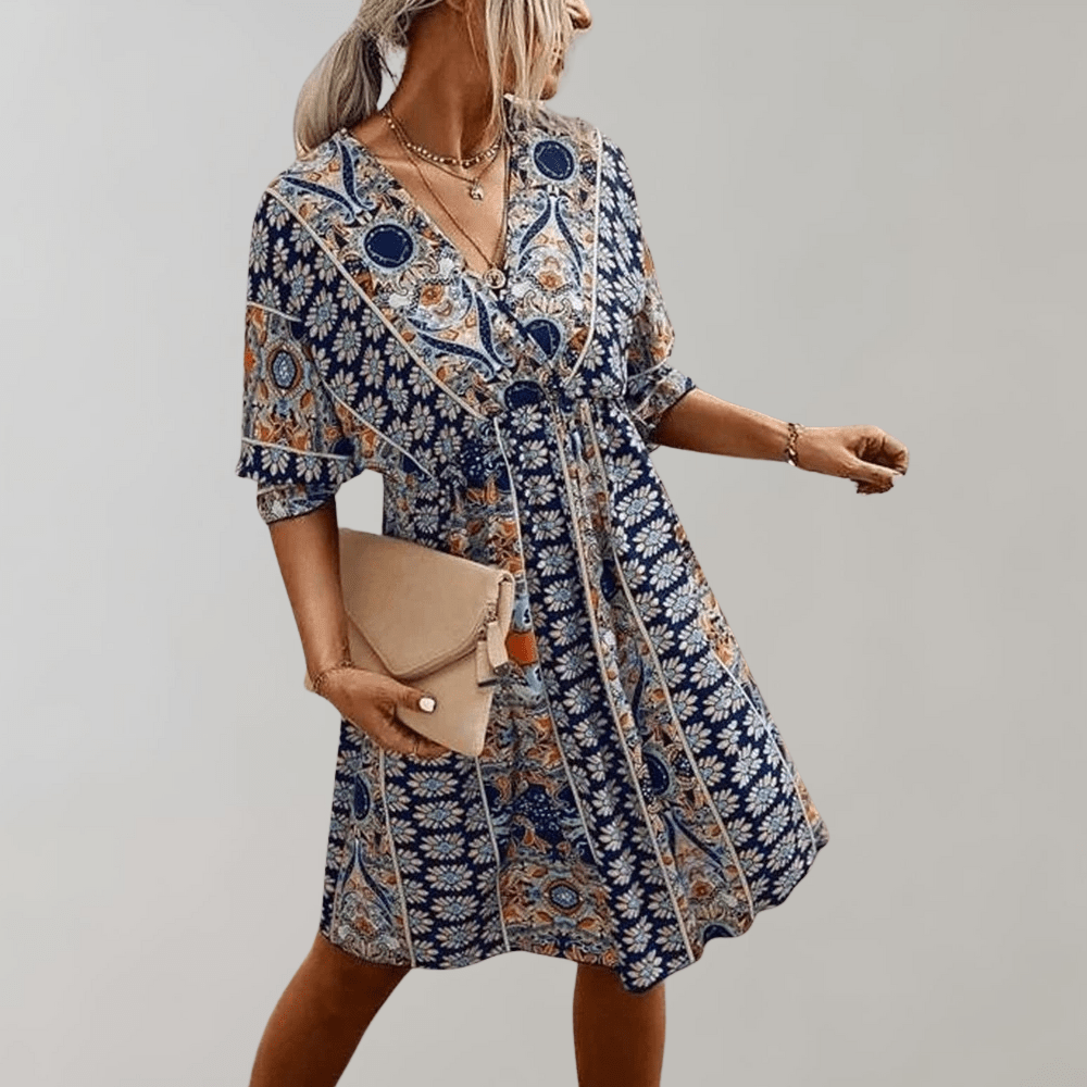 Fashionable Small Bohemian Everyday Dress