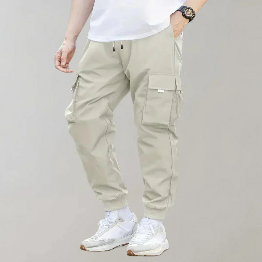 Comfortable Drawstring Joggers with Side Pockets