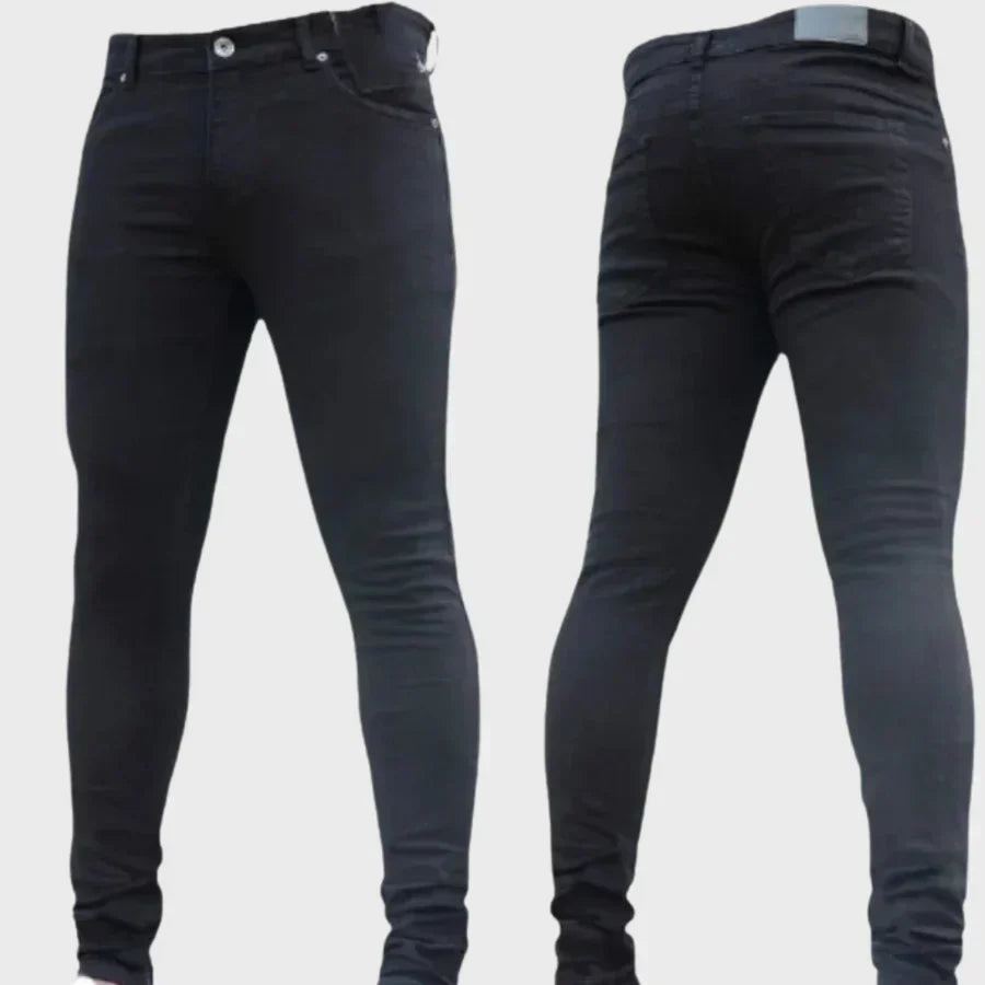 Slim Fit Men's Dark Skinny Jeans