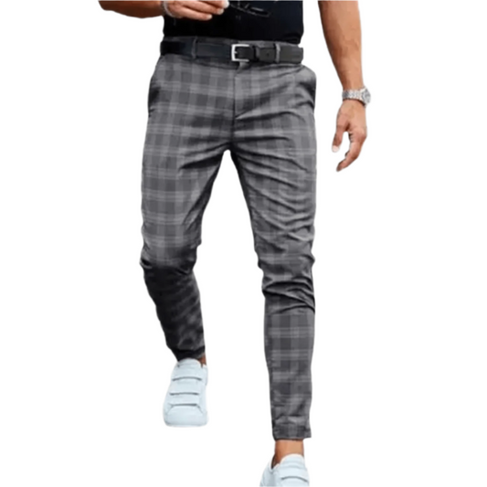 Tailored Classic Men's Formal Trousers - OutfitLondon