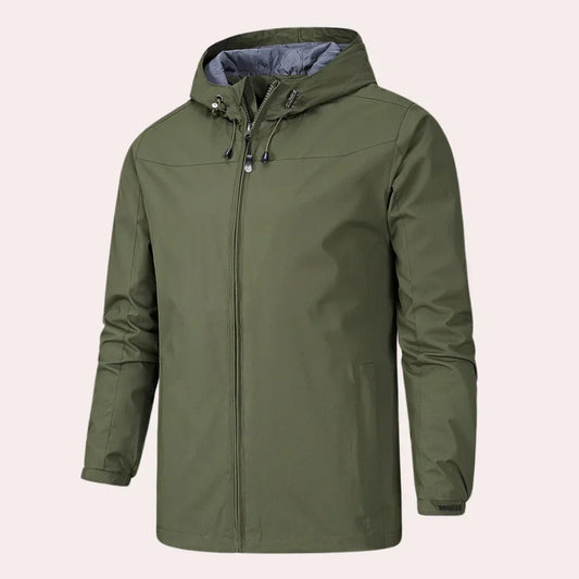 Waterproof Men's Hooded Jacket - OutfitLondon