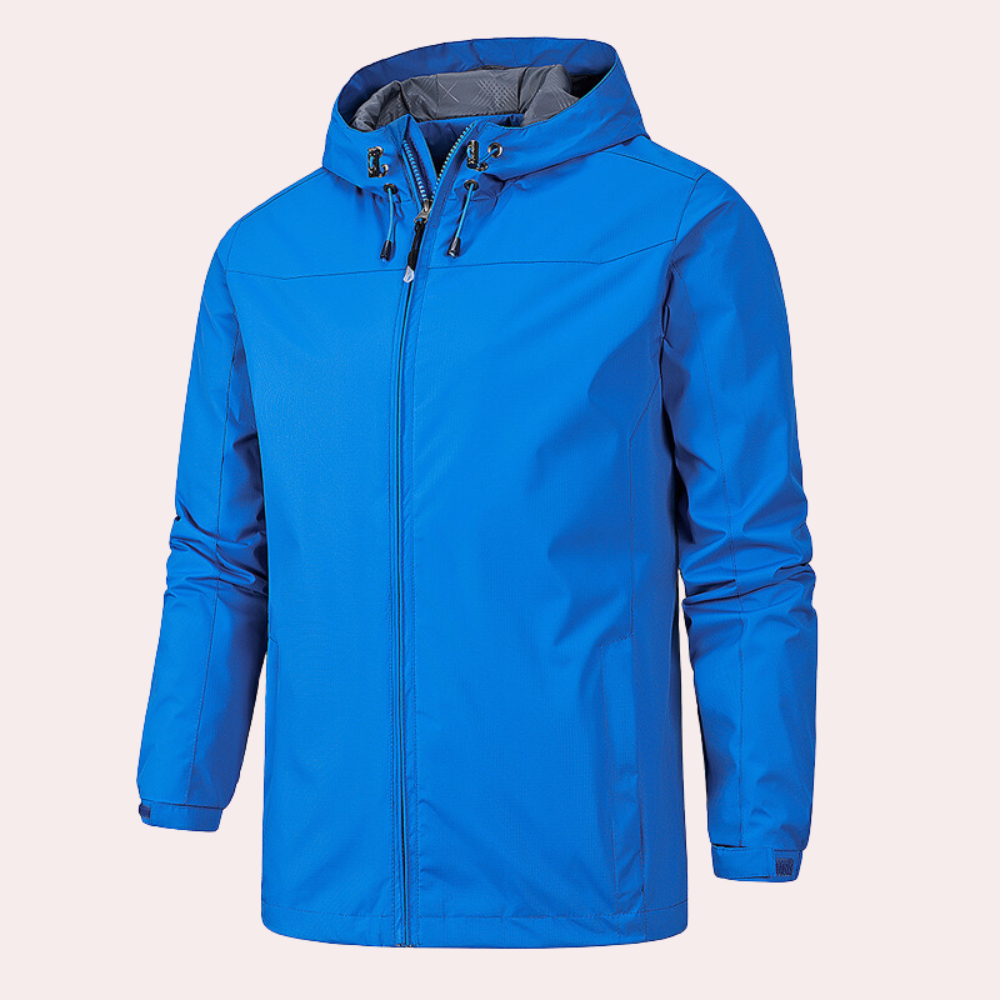 Water Resistant Mens Lightweight Windbreaker Coat