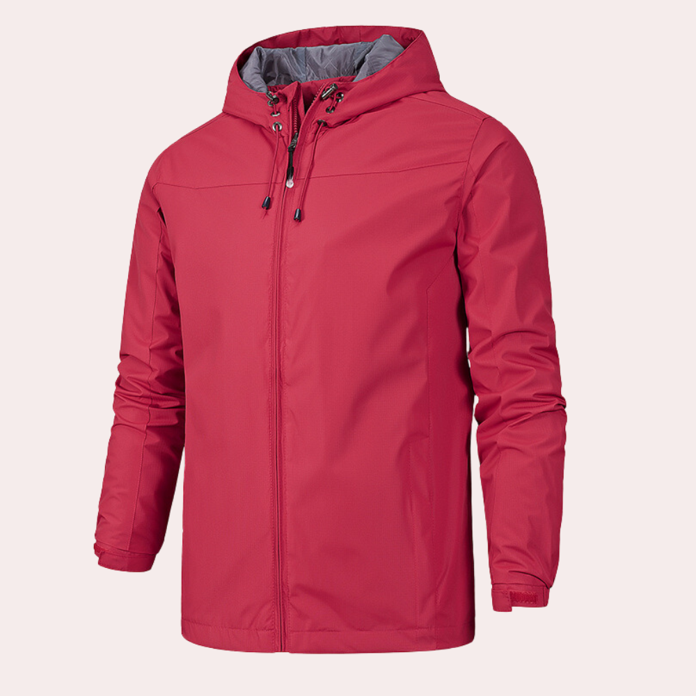 Water Resistant Mens Lightweight Windbreaker Coat - OutfitLondon