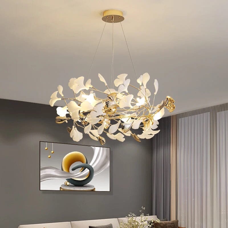 Beautiful Hanging Lamp With Frosted Glass Cover