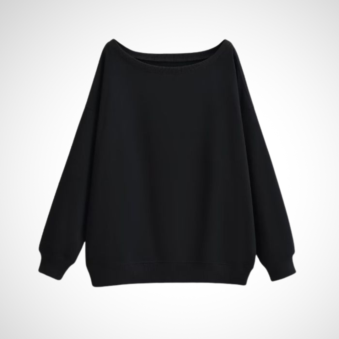 Relaxed Fit Crew Neck Winter Sweater