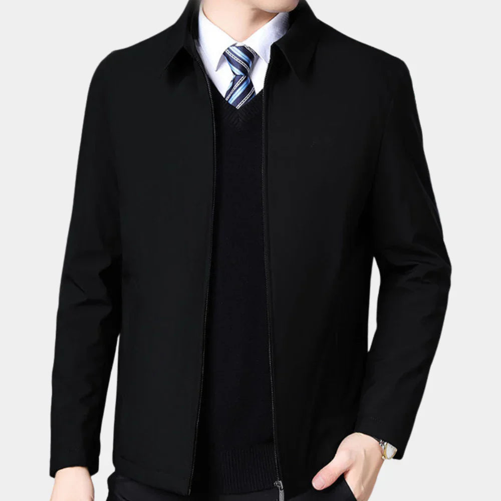 Waterproof Men's Zip Up Winter Coat - OutfitLondon