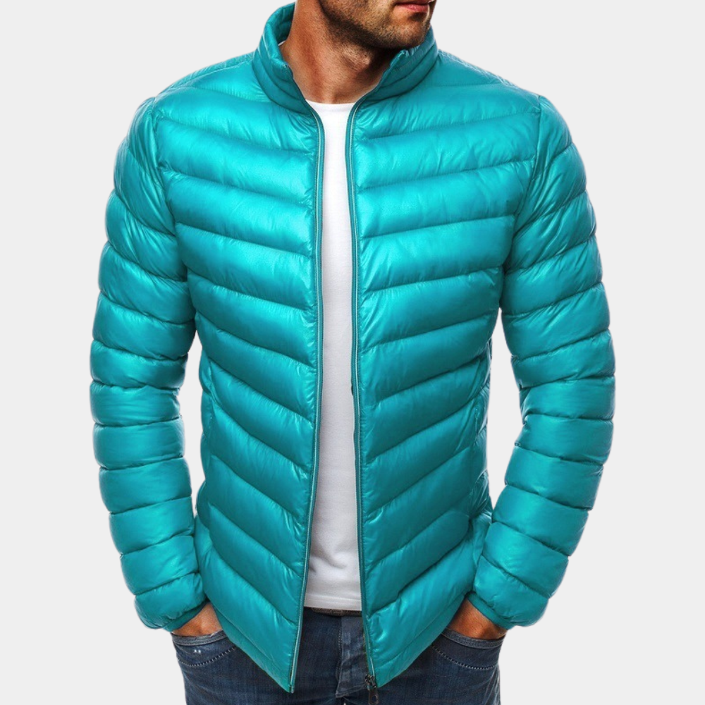 Premium Men's Quilted Down Puffer Jacket
