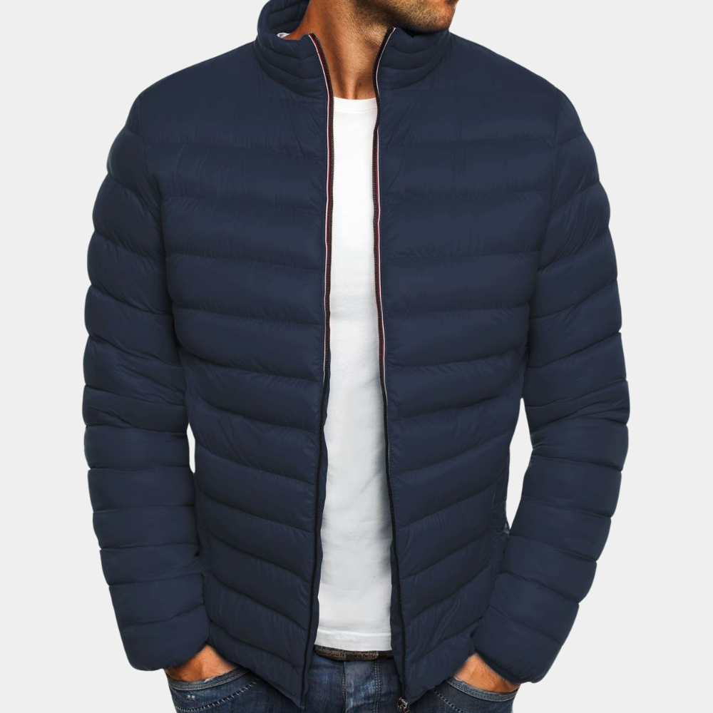 Premium Men's Quilted Down Puffer Jacket