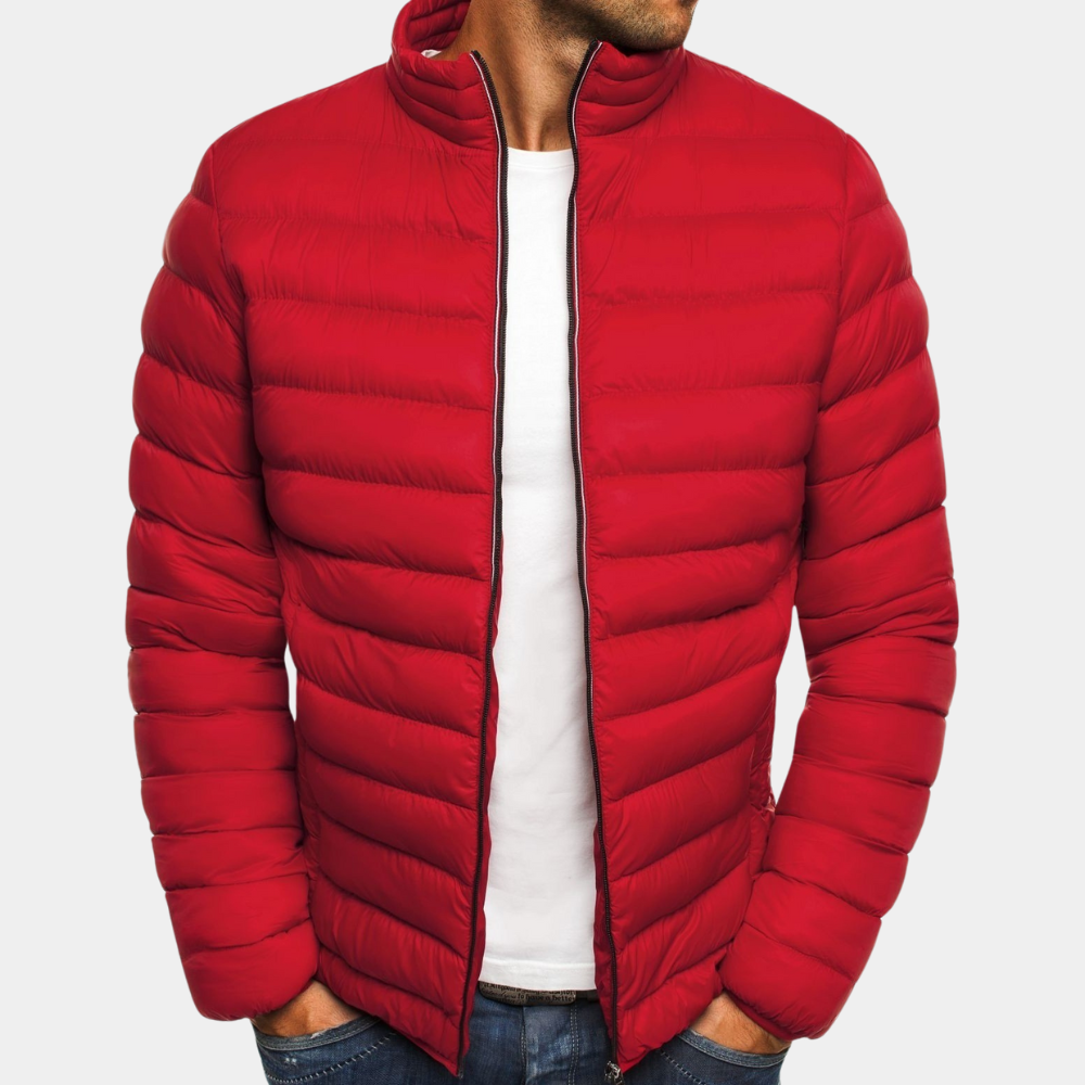 Premium Men's Quilted Down Puffer Jacket
