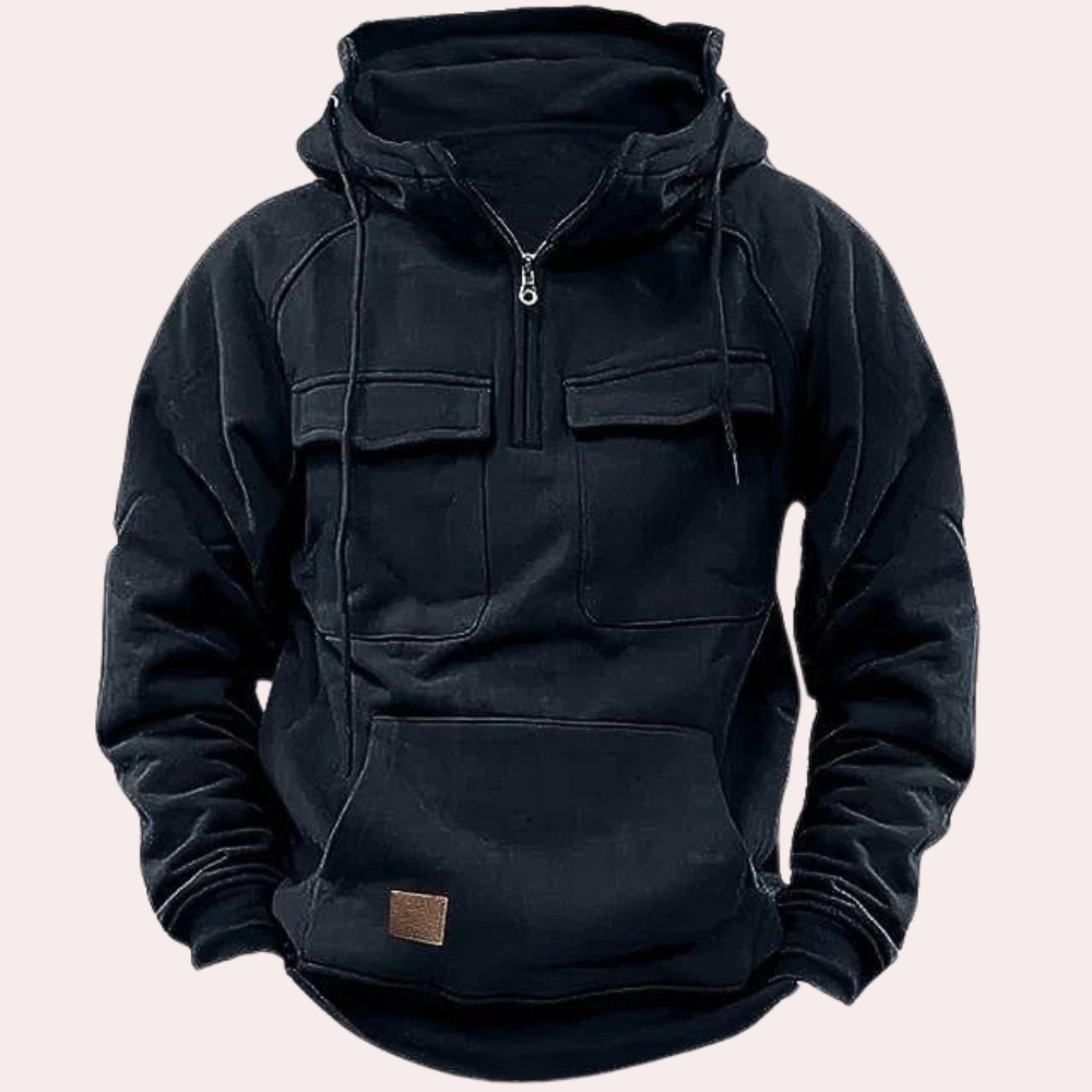Warm Men's Casual Sweatshirt - OutfitLondon