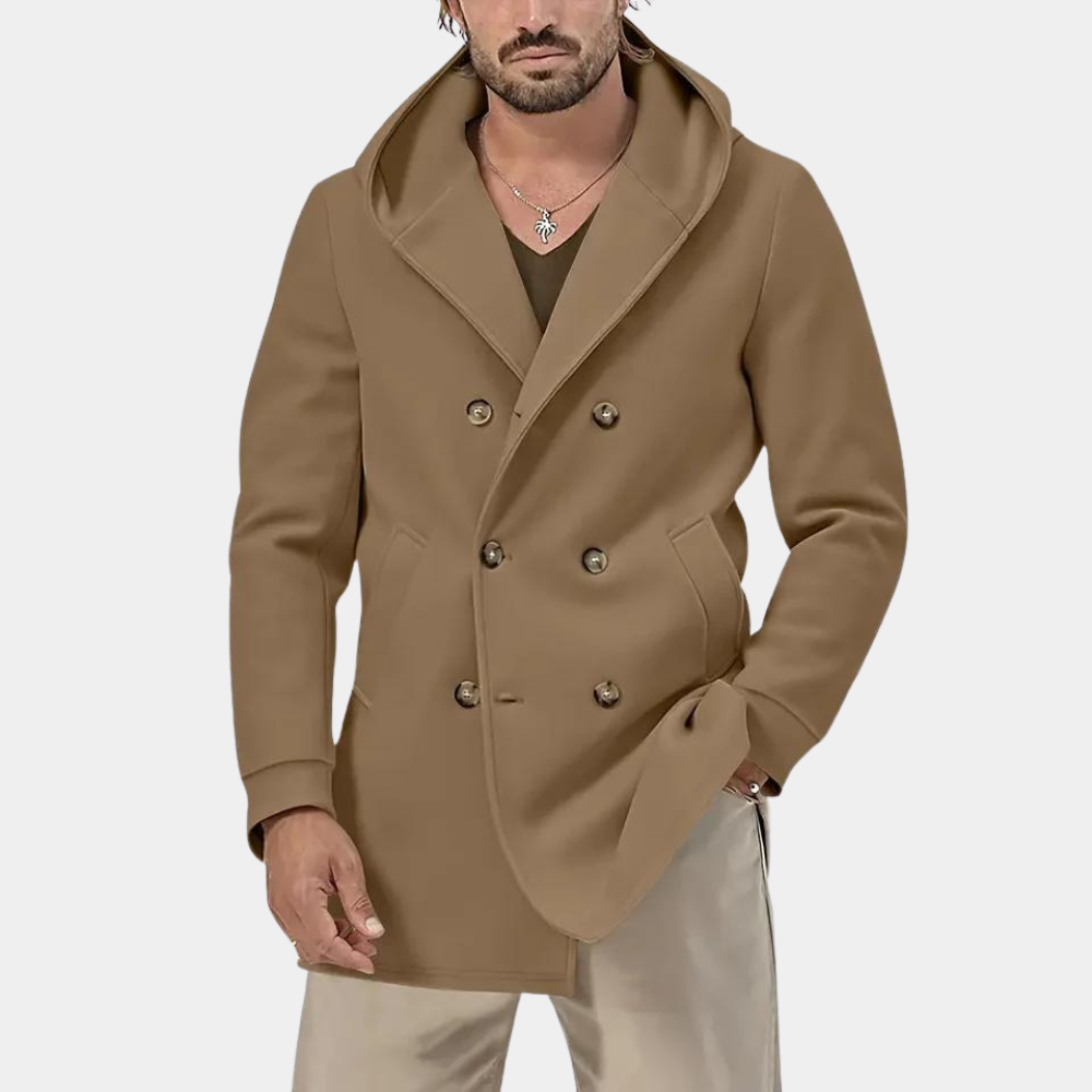 Classic Waterproof Hooded Coat