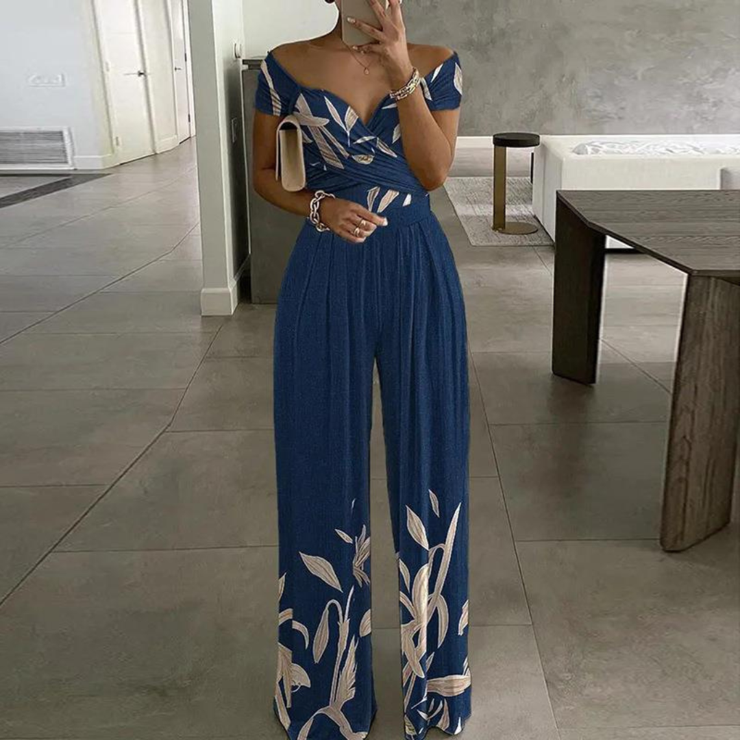 Trendy Summer Flowy Jumpsuit