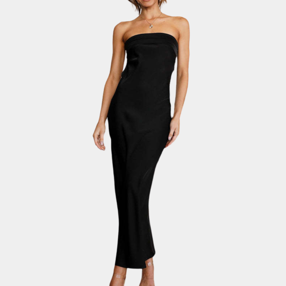 Beautiful Off Shoulder Evening Gown