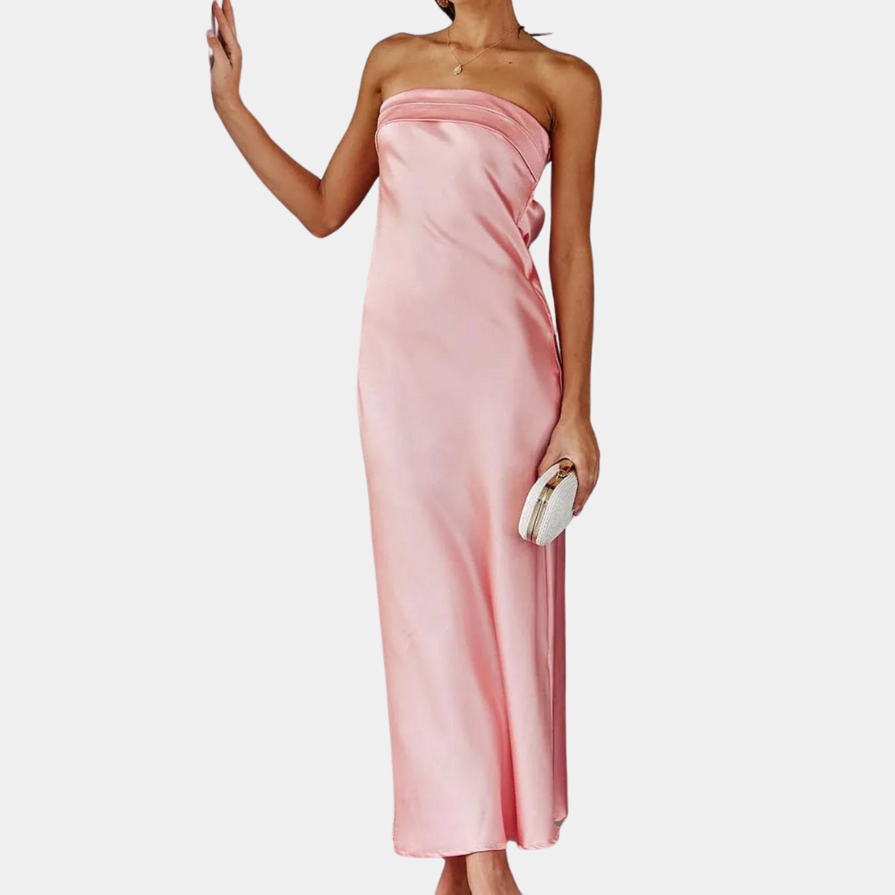 Beautiful Off Shoulder Evening Gown