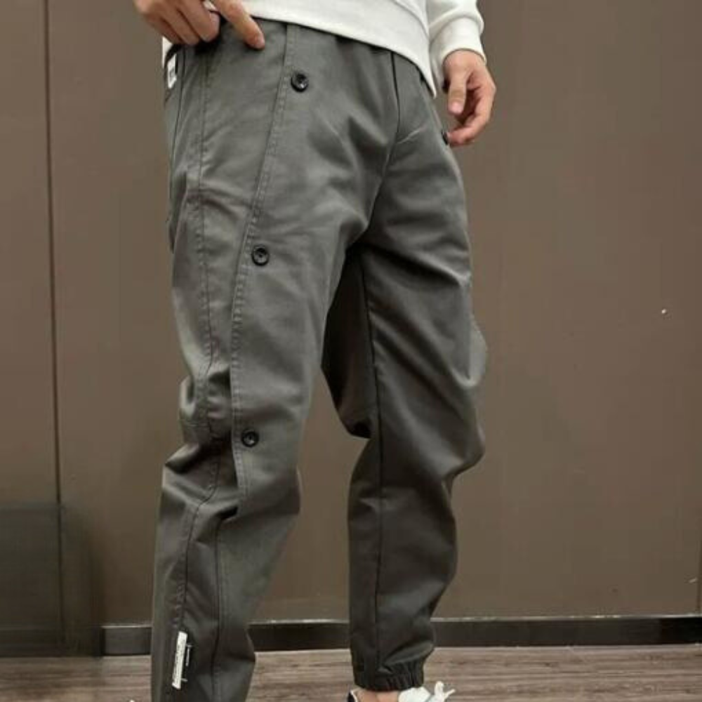 Relaxed Fit Men's Casual Trousers