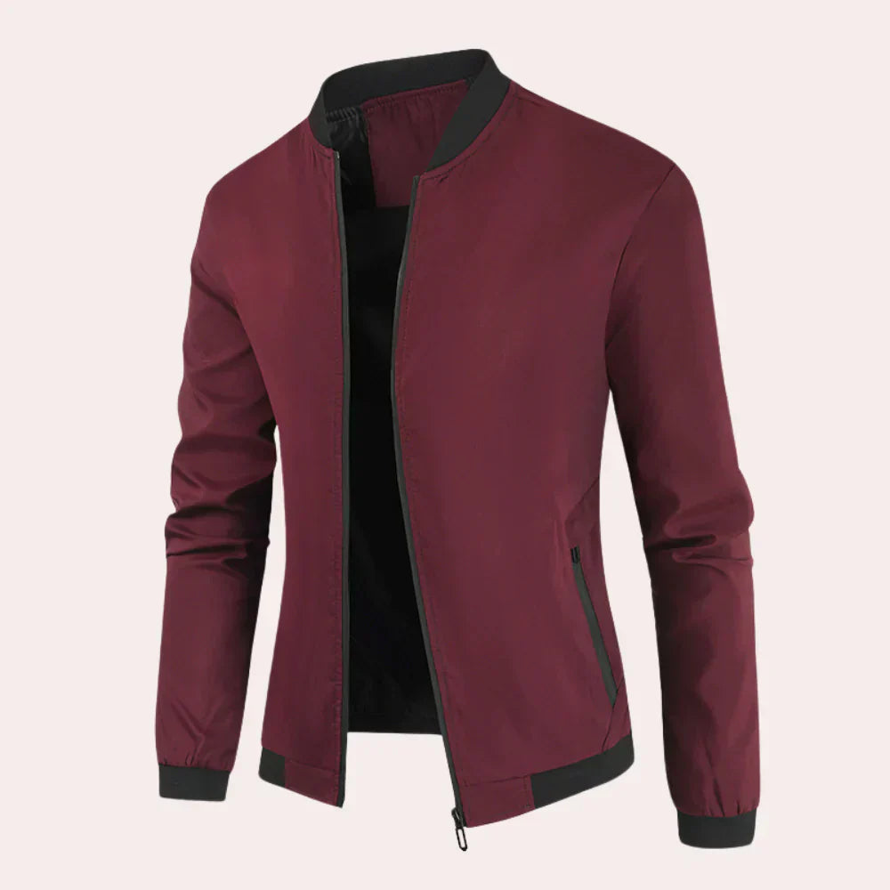 Men's Water Resistant Windbreaker Jacket