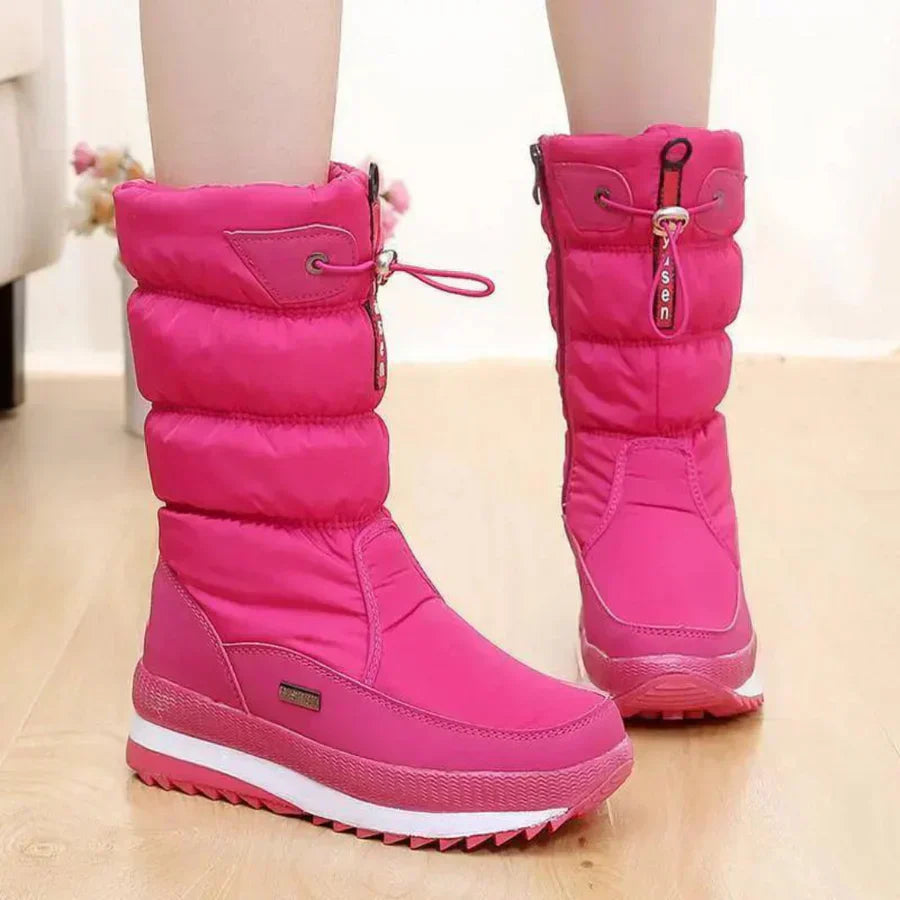 Ladies Cozy Ankle Boots: Cold Weather Warmers - OutfitLondon