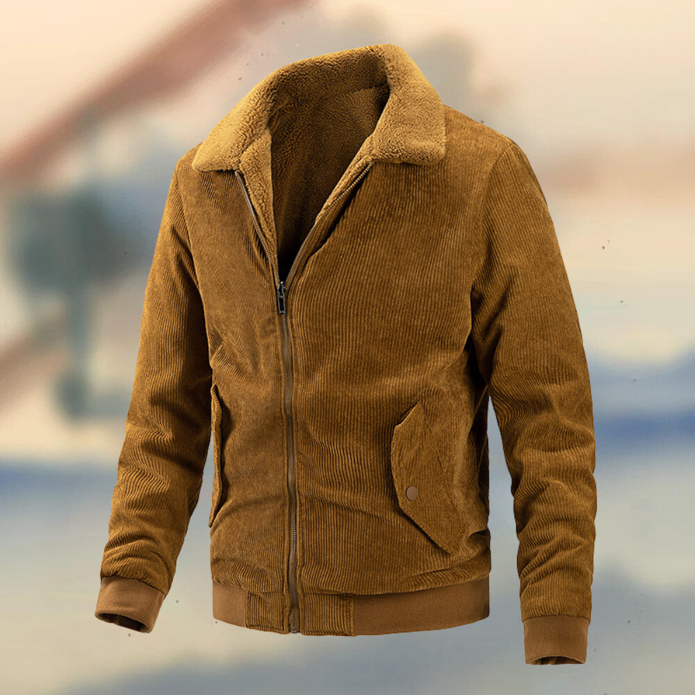 Classic Men's Corduroy Jacket: Stylish and Very Comfortable