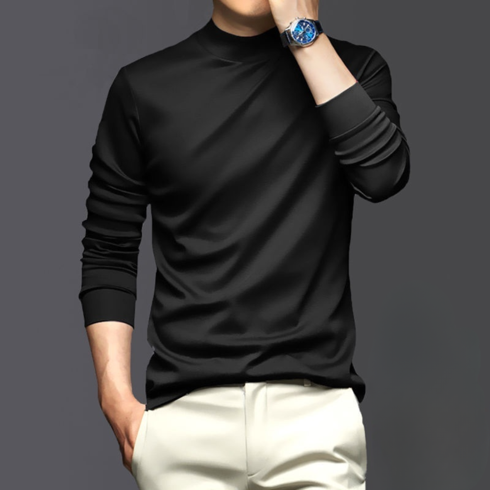 Slim Fit Men's Long Sleeve Casual Shirt - OutfitLondon