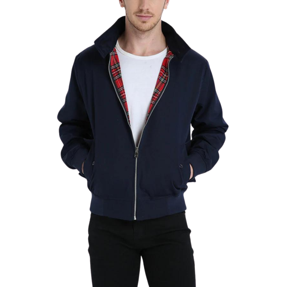 Trendy Men's Leather Jacket