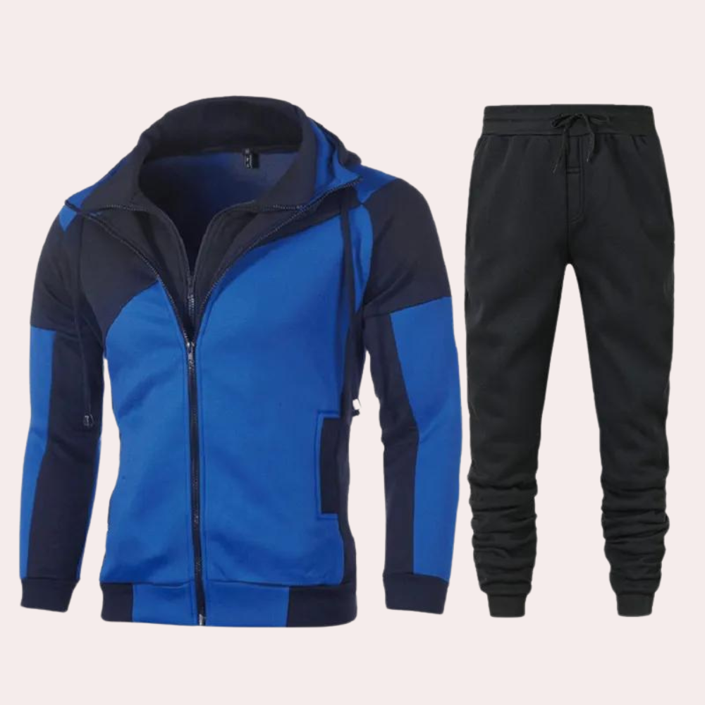 Comfortable Mens 2-Piece Tracksuit Set - OutfitLondon