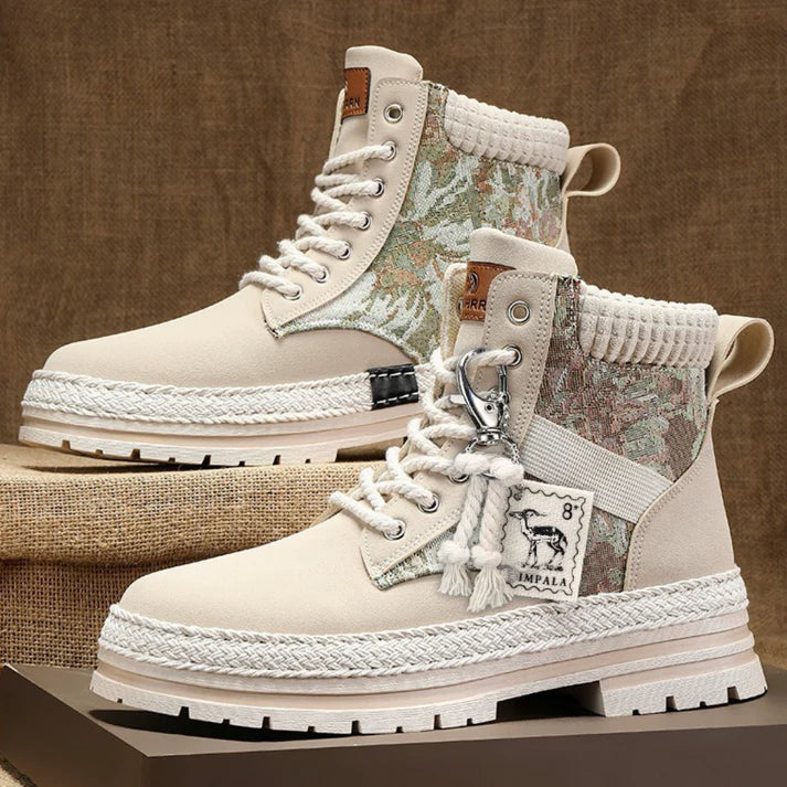 Fashionable Ankle Boots - Insulated & Waterproof Sole - OutfitLondon