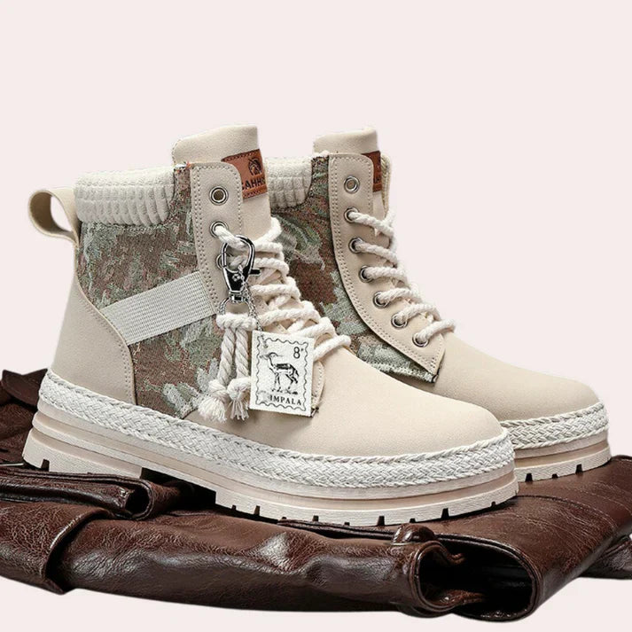 Fashionable Ankle Boots - Insulated & Waterproof Sole