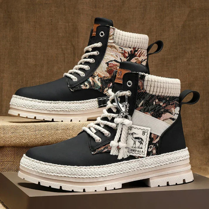 Fashionable Ankle Boots - Insulated & Waterproof Sole