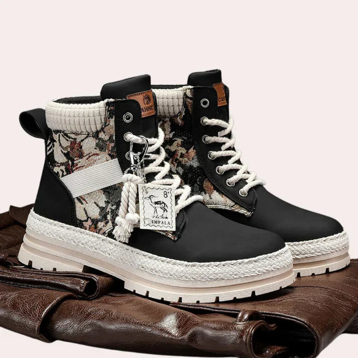 Fashionable Ankle Boots - Insulated & Waterproof Sole