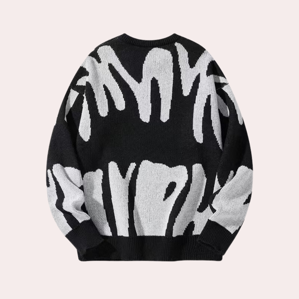 Stylish Crew Neck Men's Sweater