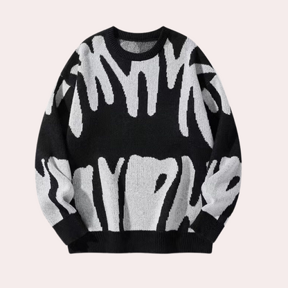 Stylish Crew Neck Men's Sweater