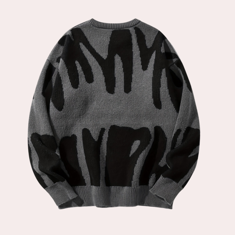 Stylish Crew Neck Men's Sweater - OutfitLondon
