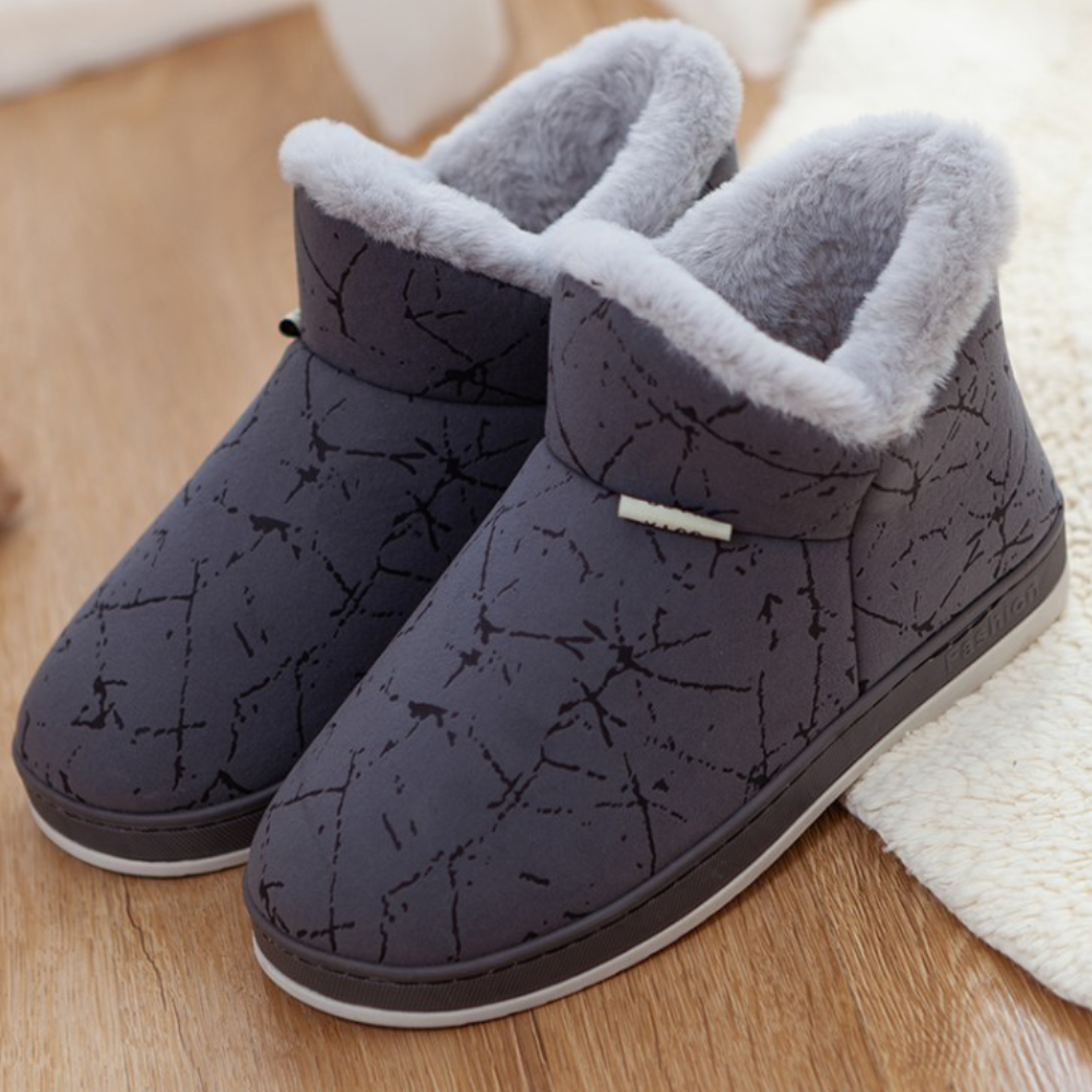 Ladies Glossy Snow Boots - OutfitLondon